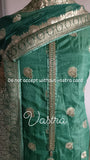 Beautiful organza banarasi Salwar Suit material for women -GANNSSM001