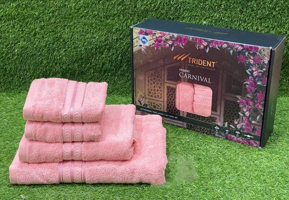TRIDENT Soft and Plush 3 Piece Towel Sets 1 Bath Towel 1 Hand Towel 1 Wash  Cloth | eBay