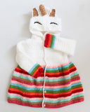 Unicorn Hood Sweater for Girls-OKG001UH