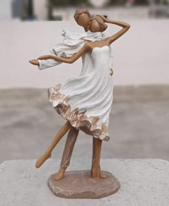 Valentine Gift  Special Modern Art Dancing Couple Statue-RK001VSD