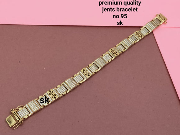 Showroom of 22k gold leaf design ladies bracelet | Jewelxy - 218717