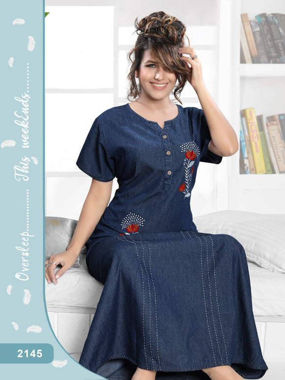 Luxury best sale cotton nighties