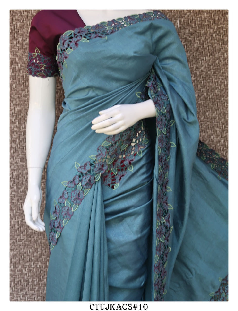 Buy madhubala Solid/Plain Bollywood Silk Blend Red Sarees Online @ Best  Price In India | Flipkart.com