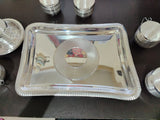 ELEGANT GERMAN SILVER TEA SET WITH TRAY -MK001TS