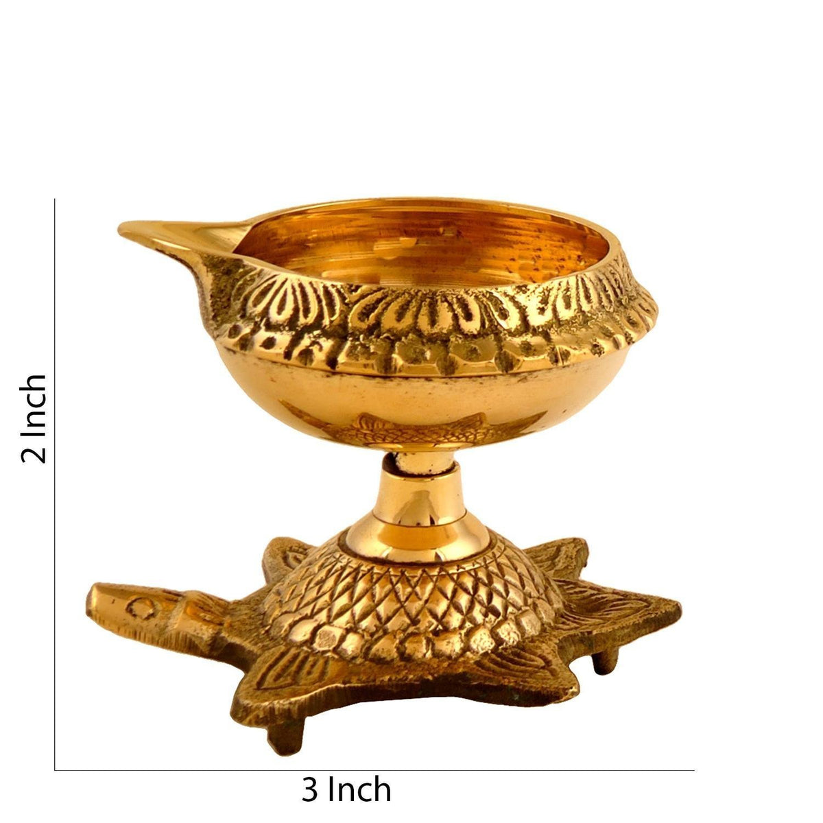 SET OF 50 , DECORATIVE BRASS TURTLE DIYA FOR DECORATION-DIYA001B – www ...