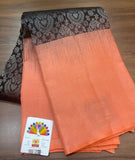 SHUBAPRADHA ,   PURE KANCHI HANDLOOM SOFT SILK SAREE WITH ALLURING RICH PALLU- CUTE MOTIFS ALLOVER  AND  BLOUSE-PRIY001SP