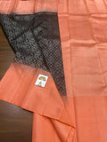 SHUBAPRADHA ,   PURE KANCHI HANDLOOM SOFT SILK SAREE WITH ALLURING RICH PALLU- CUTE MOTIFS ALLOVER  AND  BLOUSE-PRIY001SP