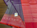 SYRANDRY,   PURE KANCHI HANDLOOM SOFT SILK SAREE WITH ALLURING RICH PALLU- CUTE MOTIFS ALLOVER  AND  BLOUSE-PRIY001S