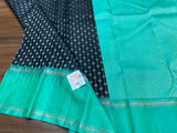 LOKAMATRI ,   PURE KANCHI HANDLOOM SOFT SILK SAREE WITH ALLURING RICH PALLU- CUTE MOTIFS ALLOVER  AND  BLOUSE-PRIY001LB