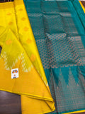 MAHASWETHA, PURE KANCHEEPURAM BRIDAL SPECIAL  SILK SAREE FOR WOMEN -PRIY001YB