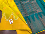 MAHASWETHA, PURE KANCHEEPURAM BRIDAL SPECIAL  SILK SAREE FOR WOMEN -PRIY001YB