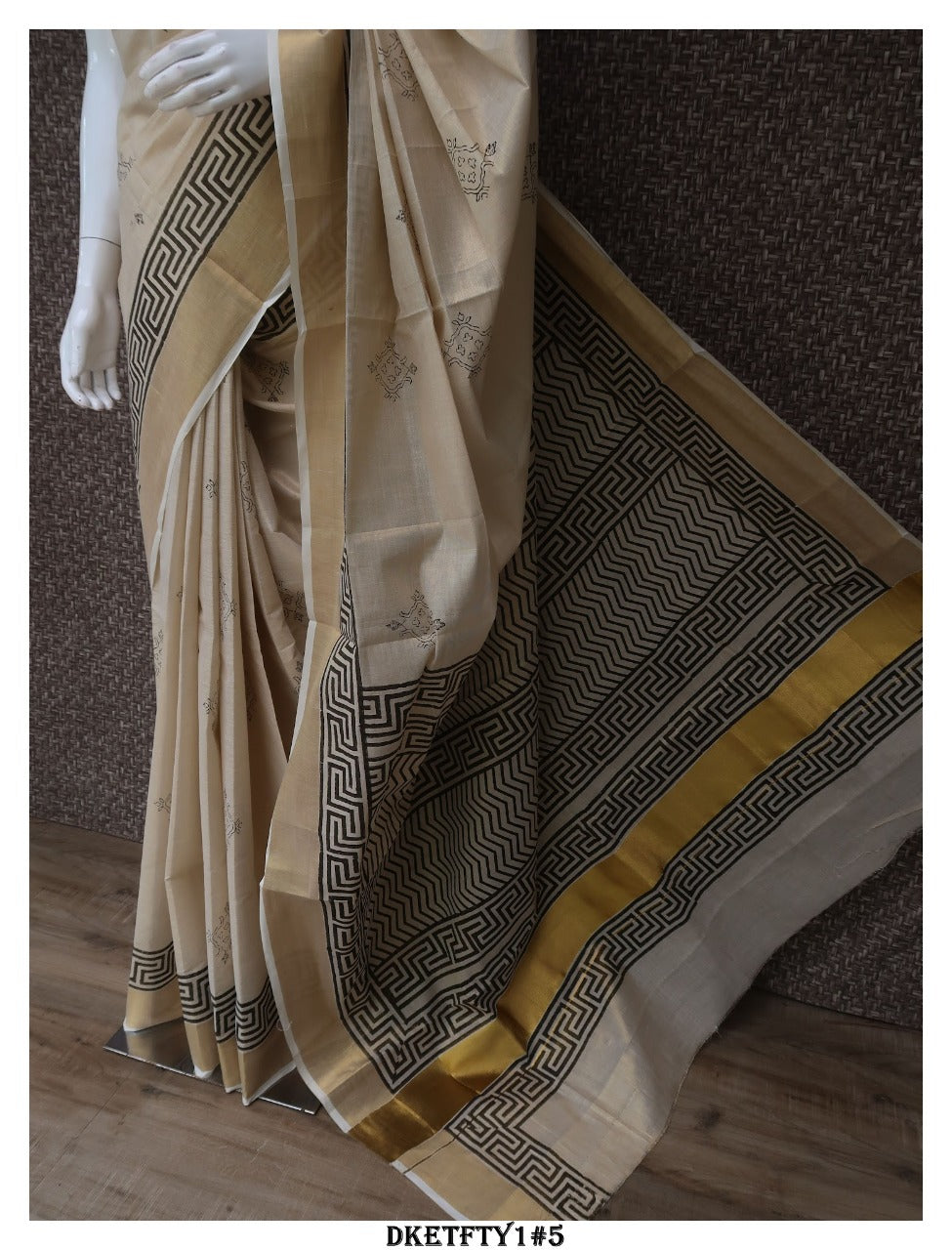 Banarasee Handwoven Zari Border Soft Tissue Saree-Yellow