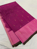 Manikarnika, elegant dual shade pink kanjivaram silk saree for women -PRIYAN001DS