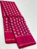 Pankhuri , elegant Pink Kanjeevaram Silk Saree with Weaved Pallu-PRIYAN001PKSS