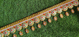 Beautiful Resin Kundan Bandhanwar for Door Decoration-LR001BW