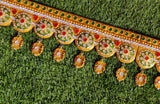 Beautiful Resin Kundan Bandhanwar for Door Decoration-LR001BW