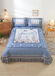 JSR Designer Quilted Bed Cover Set -PREET001QL