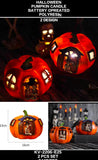 Halloween Pumpkin Light in polyresin-ONE001PL