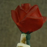 Dark Romance, Skeleton Hand with Red  Rose for Halloween -ONE001HSRR