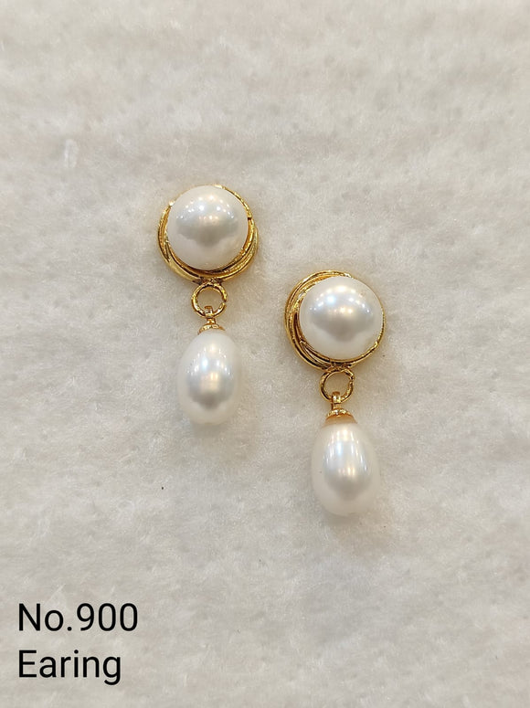 9mm South Sea Round Pearl Stud Earrings- Choose Your Quality