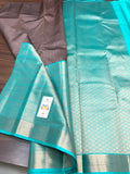 Pastel Blue, Elegant Kanjivaram Silk Saree for Women-PRIYAN001KSPB