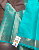 Pastel Blue, Elegant Kanjivaram Silk Saree for Women-PRIYAN001KSPB