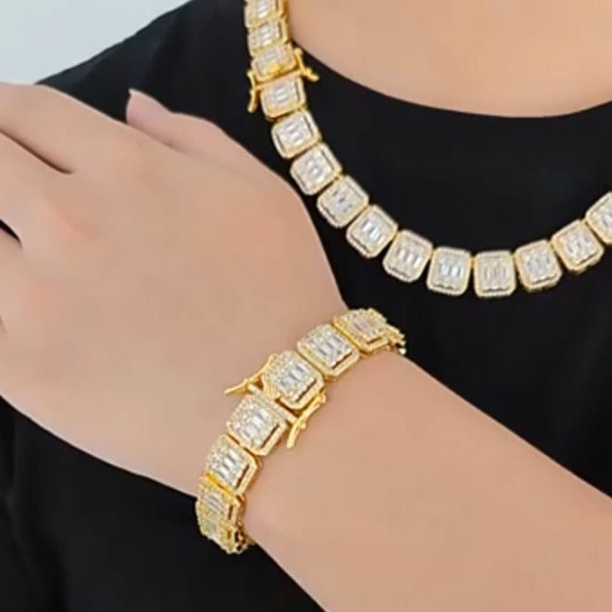 If & Co. Diamond Cuban Link Bracelet