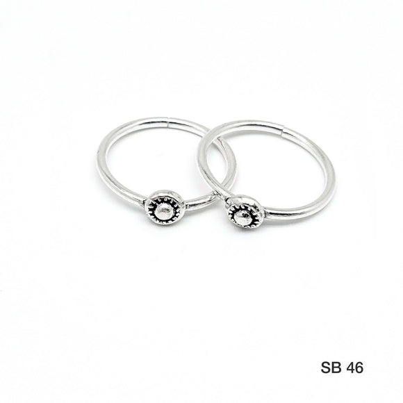 Buy PRAAVY 925 Oxidised Silver Twist Flower Adjustable Toe Ring | Shoppers  Stop