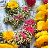 Real Flower Jewelry for Haldi /Mehandi -RAM001HJ