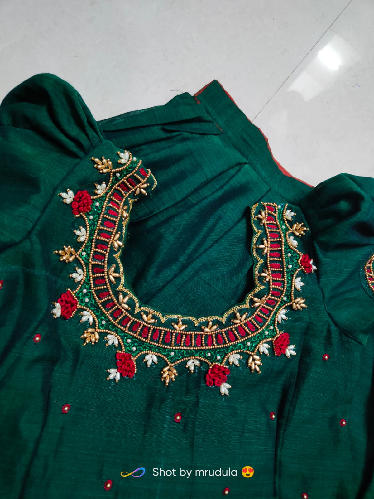 DELIVERY IN 15-20 DAYS) GREEN COLOUR BANDHEJ LEHENGA WITH UNSTITCHED –  Kothari Sons