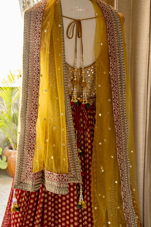 Buy Embroidered Lehenga Set by Khwaab by Sanjana Lakhani at Aza Fashions |  Fashion, Designer bridal lehenga choli, Designer bridal lehenga