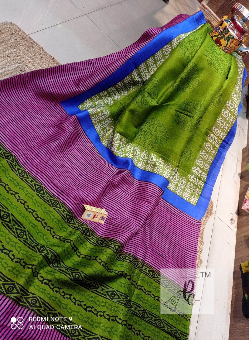 Wax Batik Pure Silk Saree With Blouse Piece Silkmark Certified Bishnupuri Silk  Saree for Women Hand Batik Silk Sari Bishnupuri Silk - Etsy | Pure silk  sarees, Saree, Silk sarees
