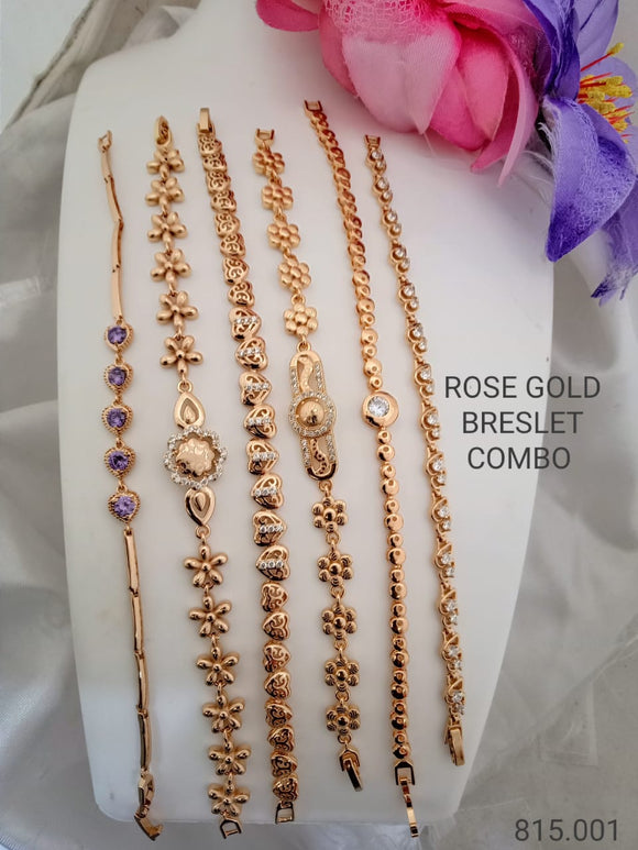 Buy Rose Gold Bubble Bracelet for Women Online in India